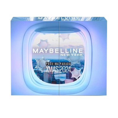 Set de Maquillaje Maybelline XMAS 2024 Calendario de Adviento 12 Pieza