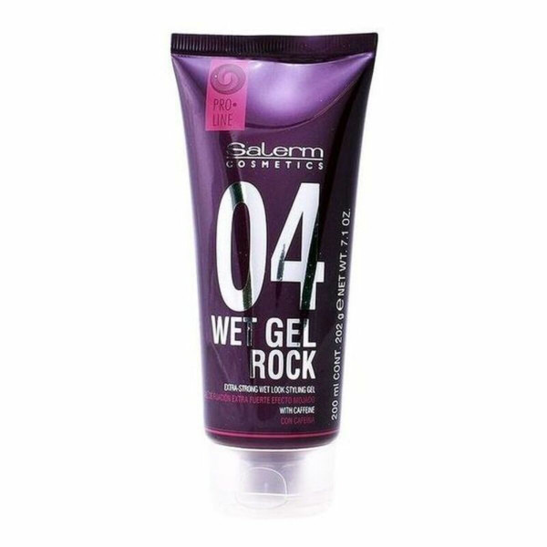 Gel Fijador Extrafuerte Wet Salerm (200 ml)