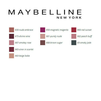 Pintalabios Color Sensational Mattes Maybelline