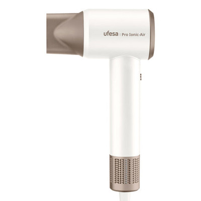 Secador de Pelo UFESA PRO IONIC-SHINE DRYER DIGITAL MOTOR Blanco 1600