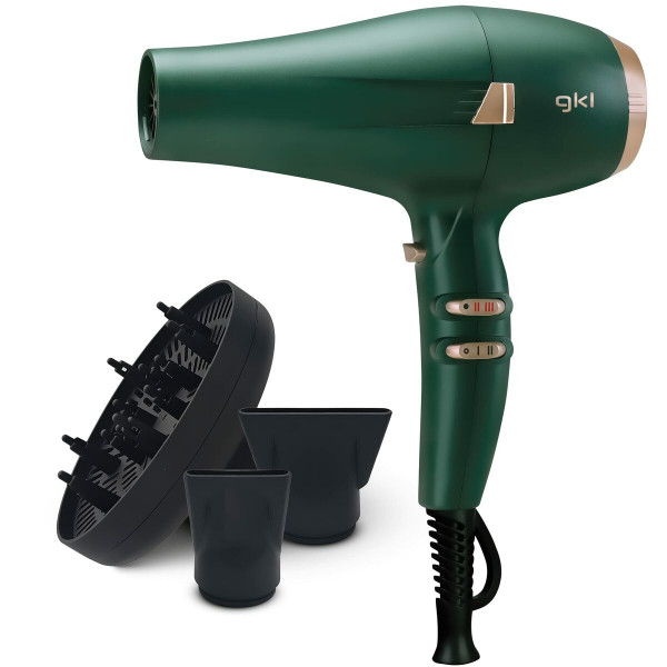 Hairdryer Grunkel GOLDEN GREEN NATUREFLOW 2100 W