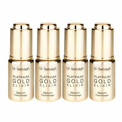 Sérum Facial Dr. Sebagh Platinium Gold Elixir 4 x 10 ml