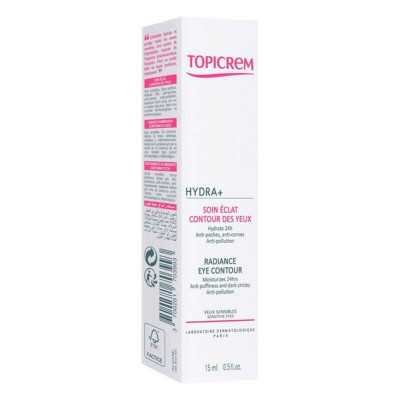 Crema para Contorno de Ojos Hydra+ Topicrem (15 ml)