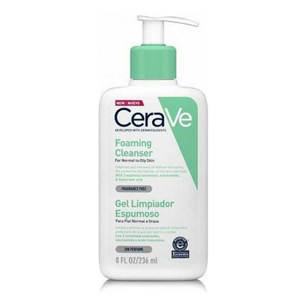 Gel Limpiador Espumoso CeraVe Foaming Cleanser 236 ml