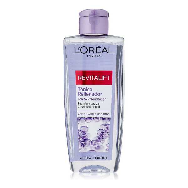 Tónico Limpiador Revitalizante Revitalift L'Oreal Make Up Rellenador de arrugas (200 ml)