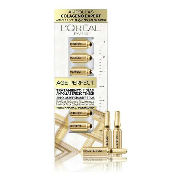 Ampollas Efecto Lifting Age Perfect L'Oreal Make Up Age Perfect (7 Unidades) (7 uds)