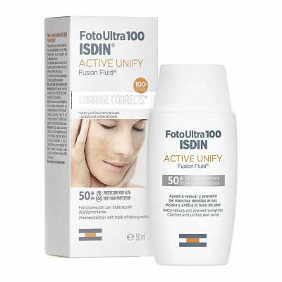 Protector Solar Facial Isdin Foto Ultra 100 Active Unify Tratamiento A