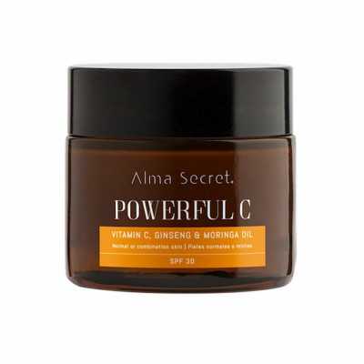 Crema Iluminadora Alma Secret Powerful C Antiedad Naranja SPF 30 (50 m