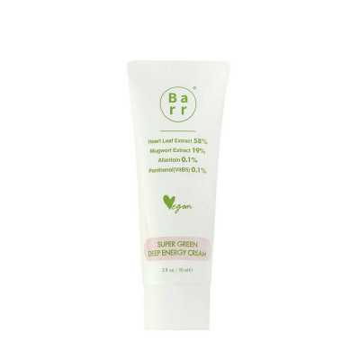 Crema Facial Hidratante Barr Super Green Deep Energy (60 ml)