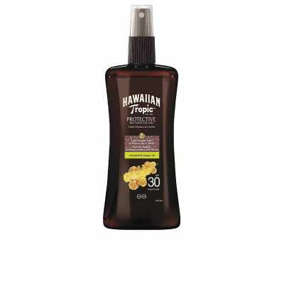 Sunscreen Oil Hawaiian Tropic Coconut Argan Spf 30 Coconut Argan 200 m