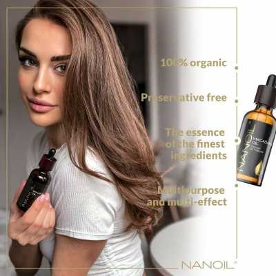 Aceite Corporal Nanoil Power Of Nature Aceite de nueces de macadamia (