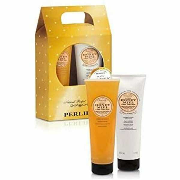 Set de Cosmética Unisex Perlier Miel (2 pcs)