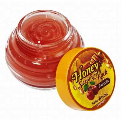 Moisturising Overnight Mask Holika Holika Honey Sleeping Pack Acerola