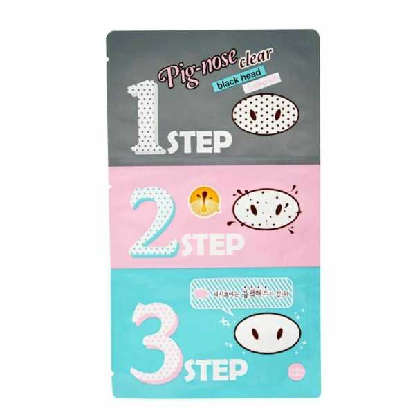 Mascarilla Facial Peel Off Holika Holika Pig-nose Clear Black Head 3 Step