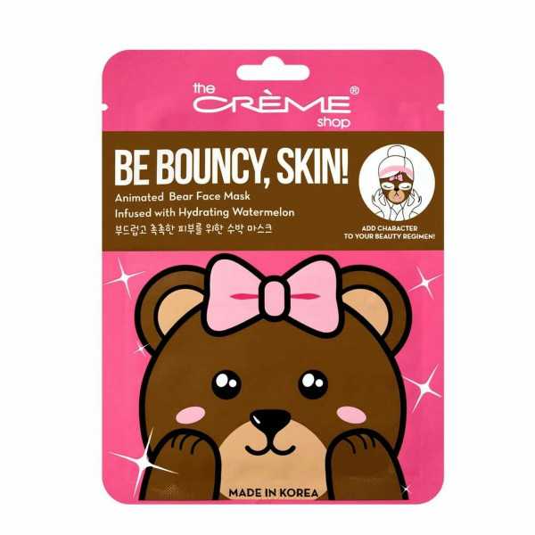 Mascarilla Facial The Crème Shop Be Bouncy, Skin! Bear (25 g)