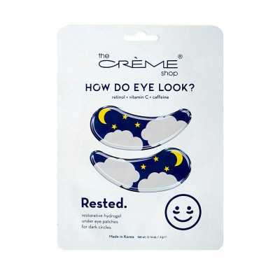 Parches para el Contorno de Ojos The Crème Shop Rested hidrogel Reuti