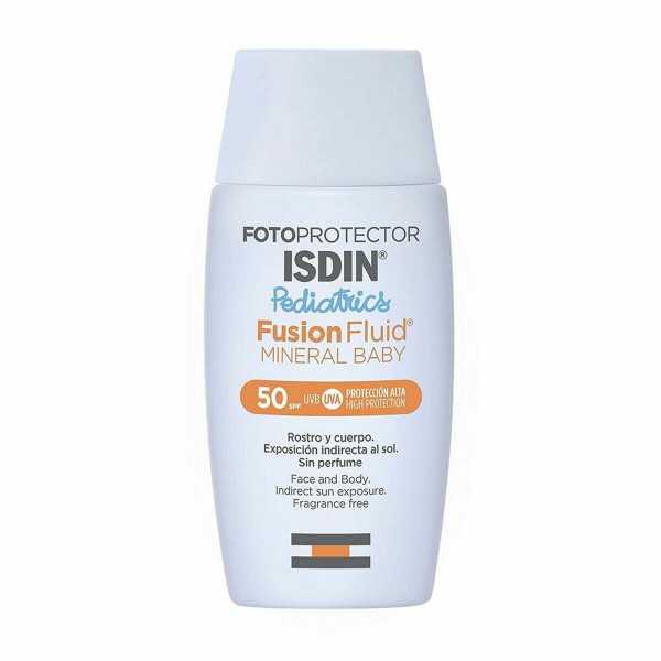 Protector Solar Fluido Isdin Pediatrics Mineral Baby Spf 50 50 ml