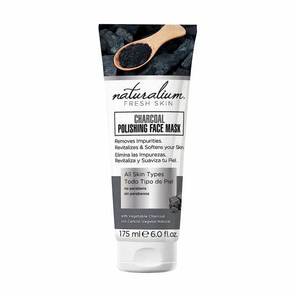 Facial Mask Naturalium Fresh Skin Exfoliant Charcoal 175 ml