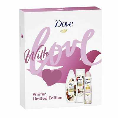 Set de higiene Dove Love Winter 3 Piezas