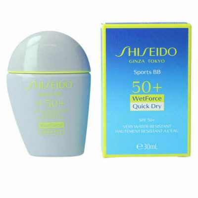 Crème Make-up Base Sports BB Shiseido Sports BB SPF50+ SPf 50+ Very D