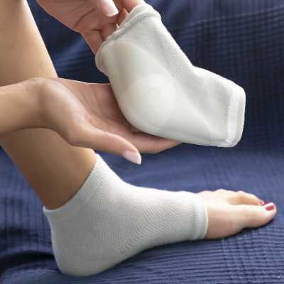 Calcetines Hidratantes con Almohadillas de Gel y Aceites Naturales Rel