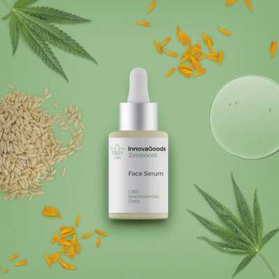 Facial Serum CBD Zenboost InnovaGoods 30 ml