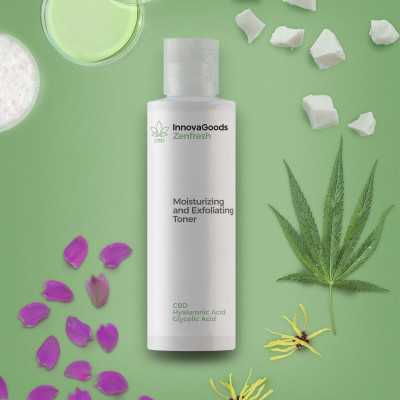 Moisturizing and Exfoliating Facial Toner CBD Zenfresh InnovaGoods 150