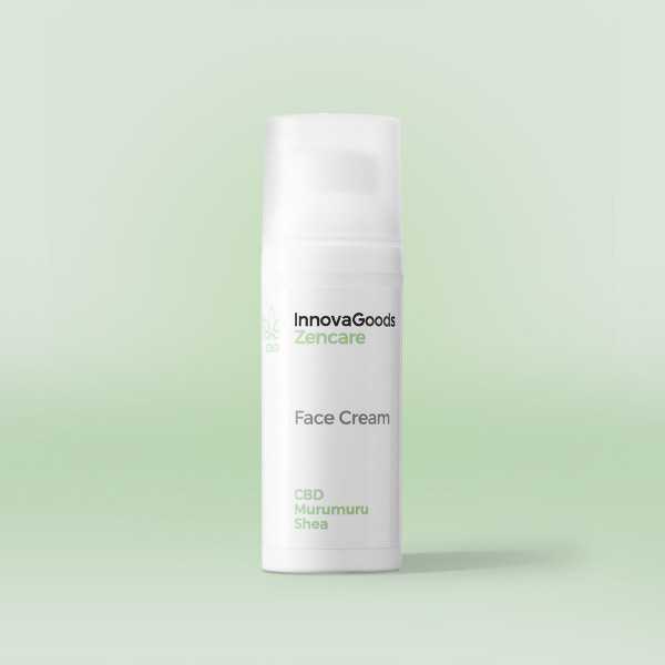 Crema Facial Hidratante CBD Zencare InnovaGoods 50 ml