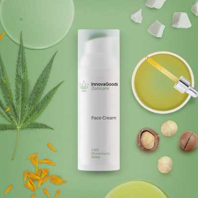 Crema Facial Hidratante CBD Zencare InnovaGoods 50 ml