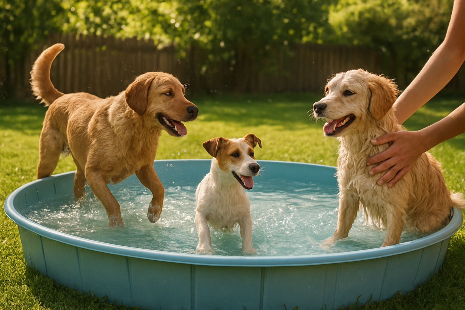 How to Keep Dogs Cool with Trixie Dog Pool