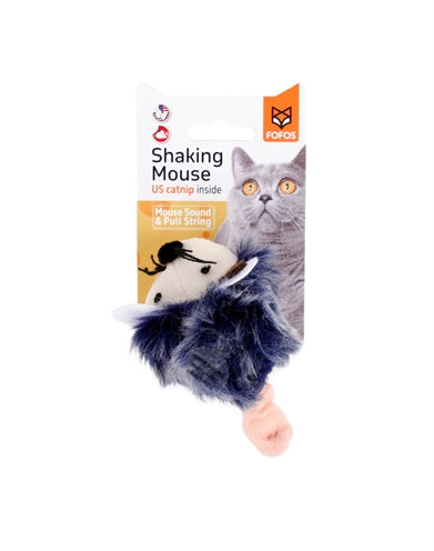 Fofos shaking mouse with sound gray-0