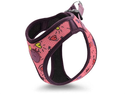 Morso Dog Harness Body Mesh Recycled Pink Think Pink-0