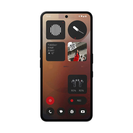 Smartphone Nothing PHONE(3A) 6,77" 8 GB RAM 128 GB Black