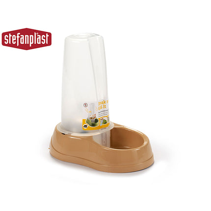 Automatic feeder Stefanplast Beige Plastic 650 ml 12 x 19,5 x 19 cm (12 Units)